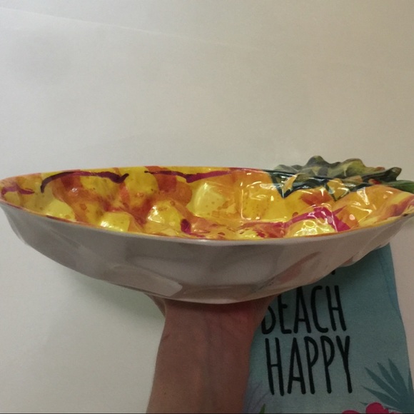 Tropical beach kitchen towel and serving dish - Picture 4 of 7